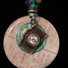 Vintage Camera Washer Necklace
