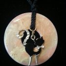 Prissy Kitty Washer Necklace