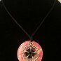 Black Daisy Washer Necklace