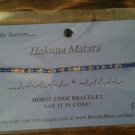 Hakuna Matata Morse Code Bracelet