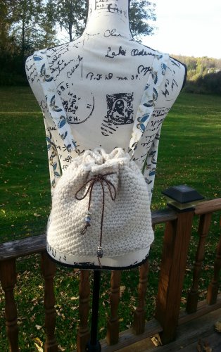 Butterfly Cream Boho Backpack