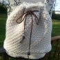 Butterfly Cream Boho Backpack