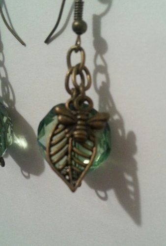 Green Garden Earrings