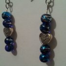 Marbled Hearts Earrings Marbled Hearts Earrings