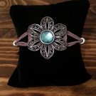 Turquoise Dahlia Bracelet