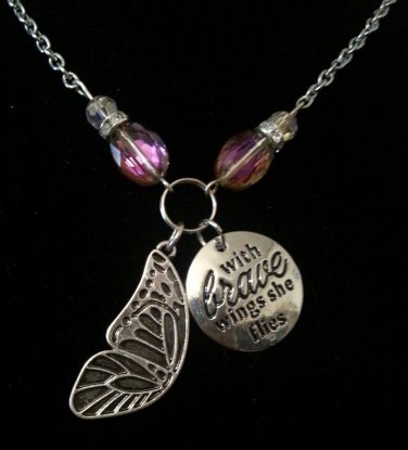 Brave Wings Necklace