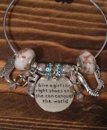 Love Me Ma Shoes Bangle