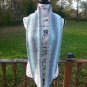 Silver Mint Infinity Scarf