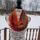 Arizona Sunset Braided Infinity Scarf