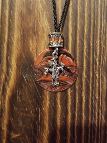 Scarecrow Washer Necklace