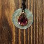 Fuchsia Jewel Washer Necklace