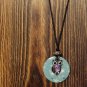 Starry Owl Washer Necklace
