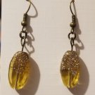 Yellow Dipped Earrings