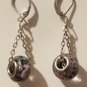 Purple Bead Dangles
