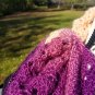 Raspberry Cream Scarf