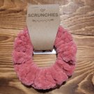Pink Velvet Scrunchie