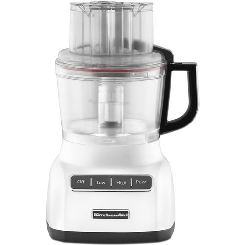 KitchenAid 9-Cup Food Processor with Exact Slice System in White