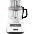 KitchenAid 9-Cup Food Processor with Exact Slice System in White