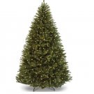 7.5FT Fir Hinged Artificial Christmas Tree w/ UL Certified LED Lights