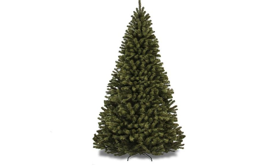 9 FT Hinged Spruce Christmas Tree