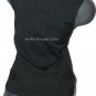 NEW OSCAR De La RENTA S sleeveless belted sweater zip neck black white career