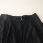 NWT LACOSTE Pleated Shorts 42 10 Black $155 Womens walking bermuda