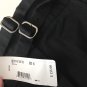 NWT LACOSTE Pleated Shorts 42 10 Black $155 Womens walking bermuda