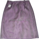 NWT GIANFRANCO FERRE career skirt mauve shimmer sheen 42 6 $350 designer