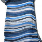 NWT ADAM LIPPES NY 8 100% silk striped tank tunic shell career designer