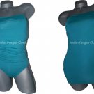 NWT FABUCCI 2 S All In One swimsuit cover-up mini dress teal designer Italy