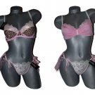 NWT NICOLE MILLER Bra & boy Panty set leopard 34B + Small HOT pink mesh NWT NICOLE MILLER Bra & boy Panty set leopard 34B + Small HOT pink mesh
