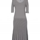 NWT GIORGIO ARMANI Collezioni 50/14 gray knit sweater dress $995 bodycon career NWT GIORGIO ARMANI Collezioni 50/14 gray knit sweater dress $995 bodycon career