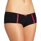 NWT CLEO by PANACHE Jude Short Style 5844 XS-US UK-8 EU-34 boy short panty black