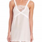 NWT LA PERLA lace US- L IT-4 babydoll gown chemise bridal wedding $534 white