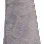 NWT VALENTINO Italy SILK tie necktie paisley silver gray woven luxe designer