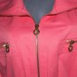 NEW DANA BUCHMAN designer jacket blazer coat casual S coral salmon
