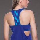 NWT GOTTEX SPORT DNA Indigo 38 D-Cup Blouson Y-Back Tankini Top racerback NWT GOTTEX SPORT DNA Indigo 38 D-Cup Blouson Y-Back Tankini Top racerback
