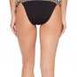 NWT NANETTE LEPORE Large bikini swimsuit bottom only tribal beat side tie