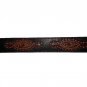 NWT JUSTIN 30 unisex wide black/brown leather belt silver buckle western cowboy