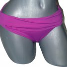 NWT VITAMIN A 4 XS designer swimsuit bikini bottom only berry fold-over waist