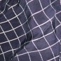 NWT Theory LG v-neck top navy plaid sleeveless top career dressy noble grid $225