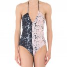 NWT ALBERTINE 1 US-4 swimsuit one-piece maillot deep V $230 marbled designer NWT ALBERTINE 1 US-4 swimsuit one-piece maillot deep V $230 marbled designer