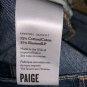 New PAIGE Denim Maternity blue jeans 27 side gussets straight or cuffed skinny