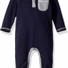 NWT 7 For All Mankind 3-6 mo infant baby one pc footie footed outfit snap pajama