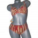 NWT ORY of Spain 36C US EUR 80 ESP 44 swimsuit bikini high waist tiger zebra NWT ORY of Spain 36C US EUR 80 ESP 44 swimsuit bikini high waist tiger zebra