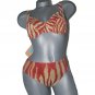 NWT ORY of Spain 36C US EUR 80 ESP 44 swimsuit bikini high waist tiger zebra