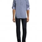 NWT ROBERT GRAHAM shirt XXXL 3X contrast cuffs designer $198 big men's