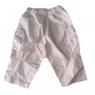 NWT Les Bebe’s De Floriane 12 MOS.1 Year Baby Girl Pants France Pink Rhinestone