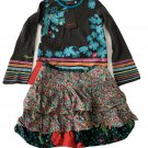 NWT CATIMINI Girls 6/116 Floral Bubble Skirt and Shirt Outfit Set France NWT CATIMINI Girls 6/116 Floral Bubble Skirt and Shirt Outfit Set France