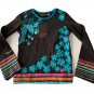 NWT CATIMINI Girls 6/116 Floral Bubble Skirt and Shirt Outfit Set France